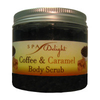 Кофейно-солевой скраб для тела “Кофе & Карамель” SPA-Delight